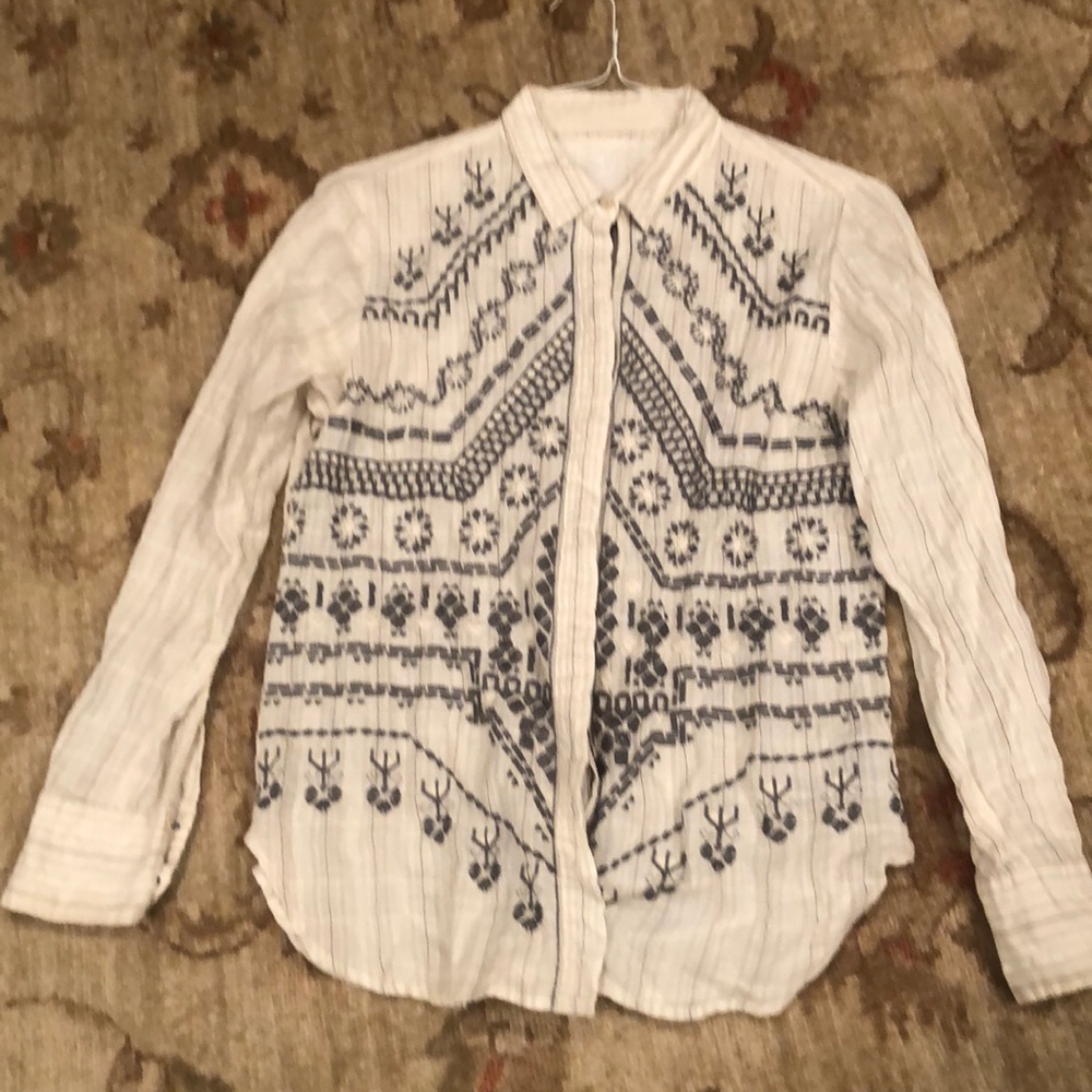 Johnny Was shirt. Size M